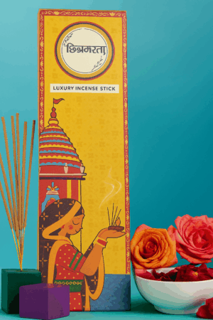 Chhinnamasta Premium Hibiscus Incense Sticks - 100 gm